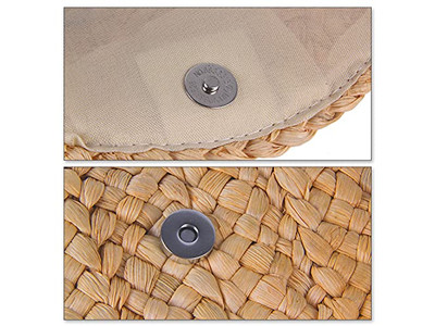 ビッグストローバッグ グレロープネットレディライスティニーチェーンビーチベストブレイド