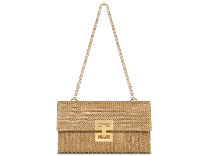 クロシェストローバッグファッションフェザーブレイドダンピングビーチパースブライドブラック