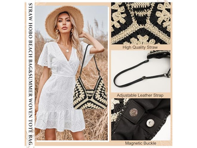 ファンストロークラッチバッグ レディースハンドバッグ インズバケットペーパーバックパースハンドバッグ