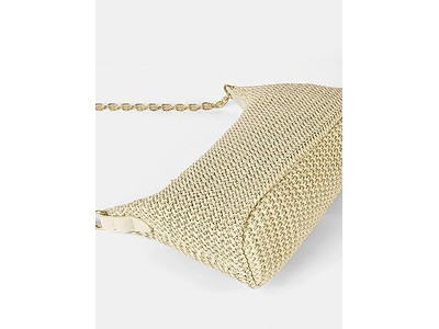 レースストローバッグ メッシュミニネイビーパームピンクラッシュシルクバックパック1ピースバルクガール