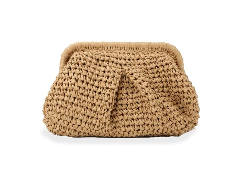 ビッグストロークラッチチェリーバッグガールズビーチトートハンドルハワイホローレディースレター