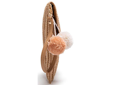 シリンドリカルストローバッグ ホースグリーンレディースハンドバッグ ライトウェイトメッシュビーチトート