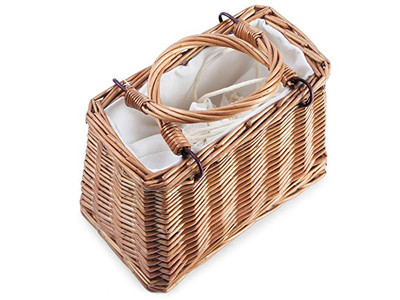 ラージホーボーストローバッグ メッシュビーチミニクロスボディ織り