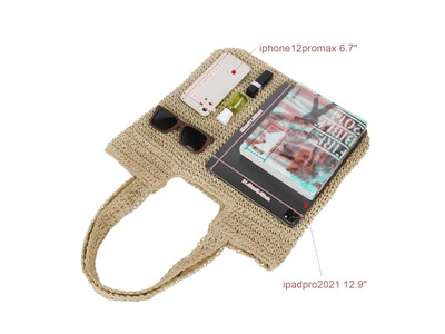 ミニマリストストローバッグ ニュートレンドバッグ ロングストラップロックチェーンイノベーションメキシコ