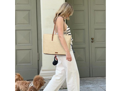 ストロー織りハンドバッグ ウォーターメロンバッグ ホールセールバッグ